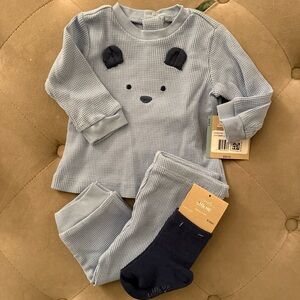 NWT Little Me Top and Pants Set